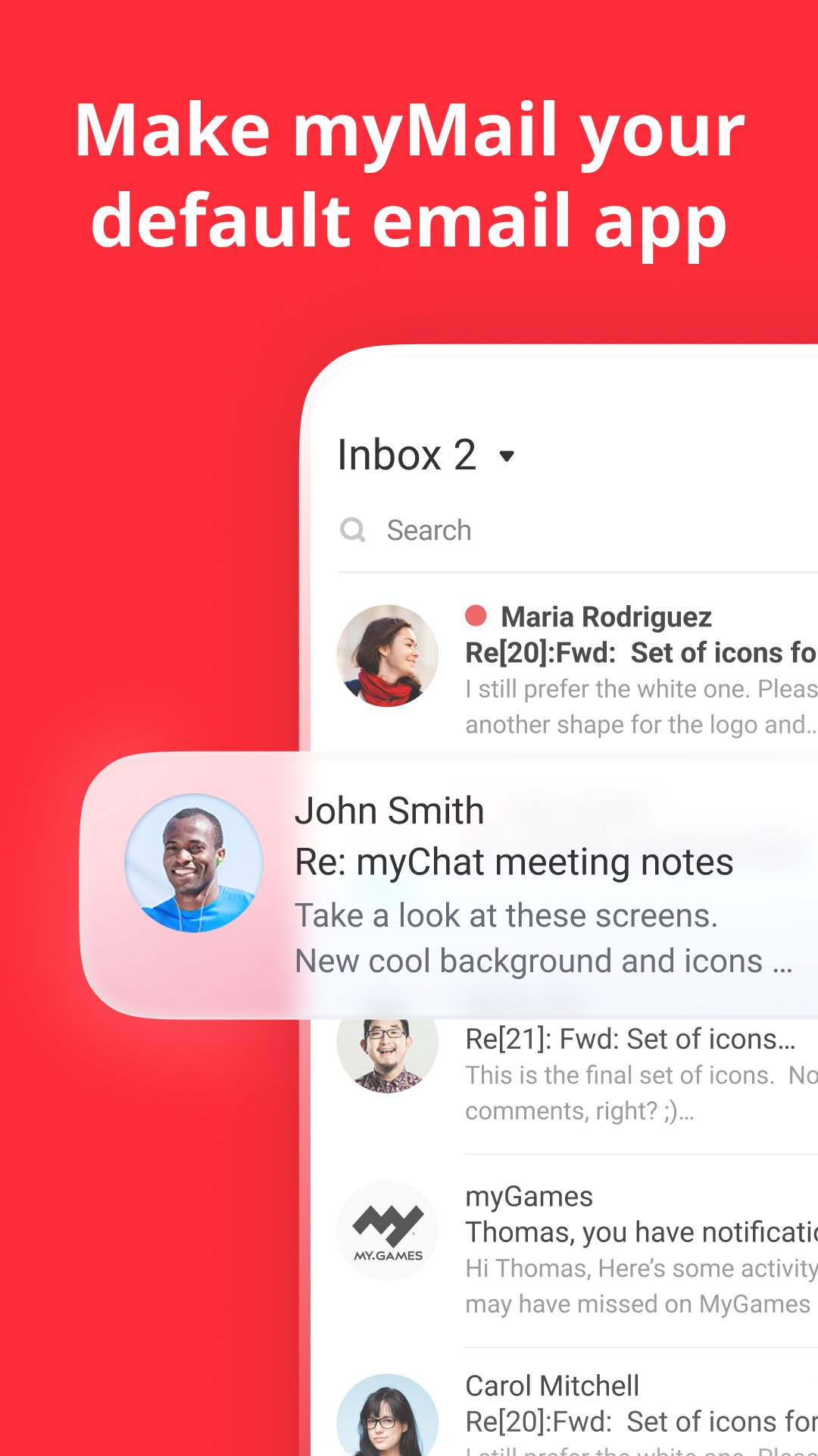 myMail—Bedava Email Uygulaması MUAYENE screenshot 1