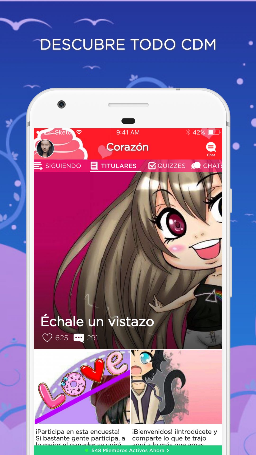 Corazón de Melón Amino APK screenshot 1
