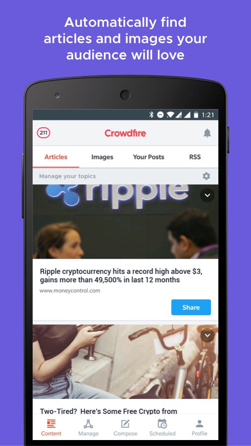 Crowdfire - Go Big Online APK screenshot 1