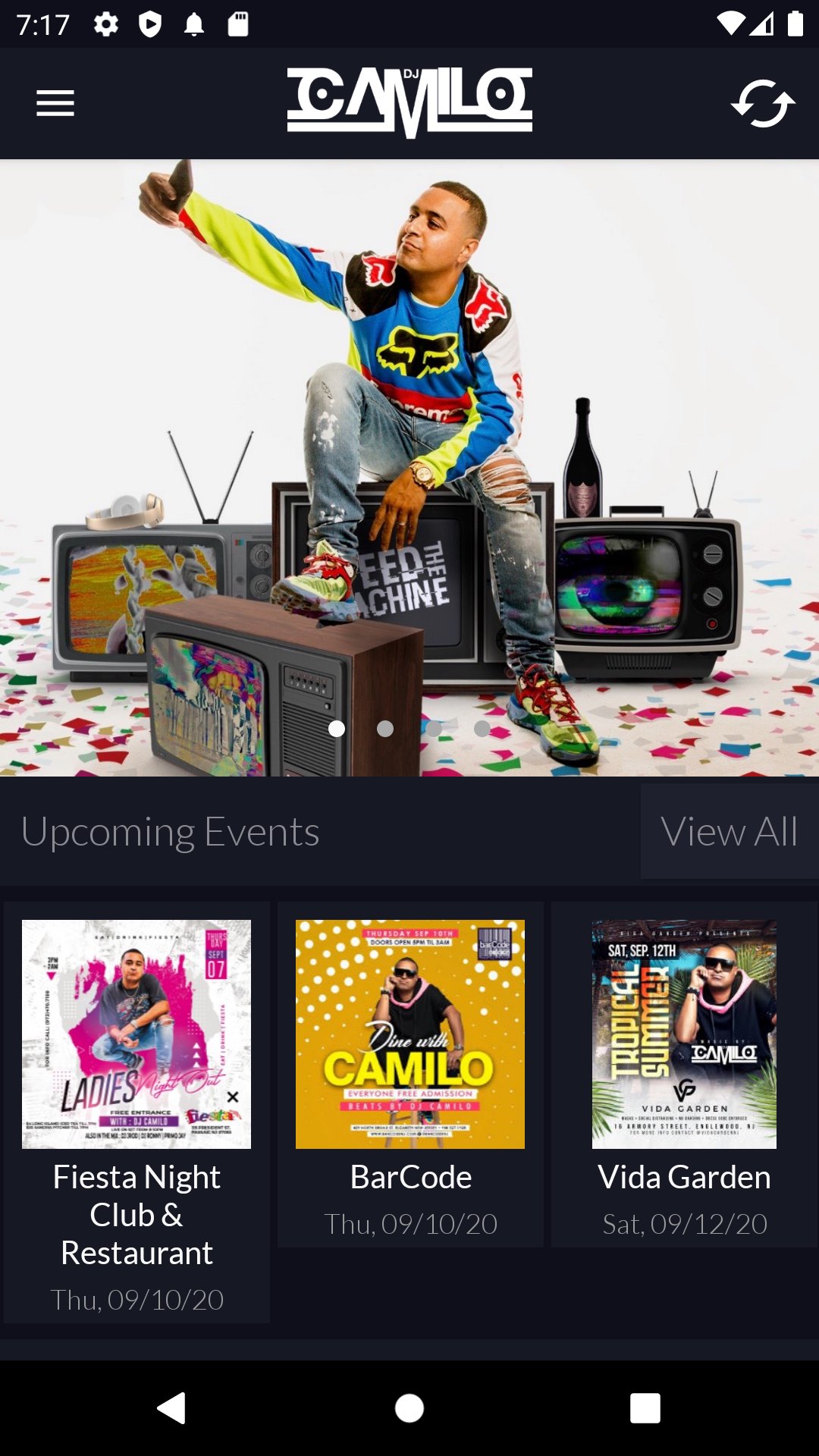 DJ Camilo APK screenshot 1
