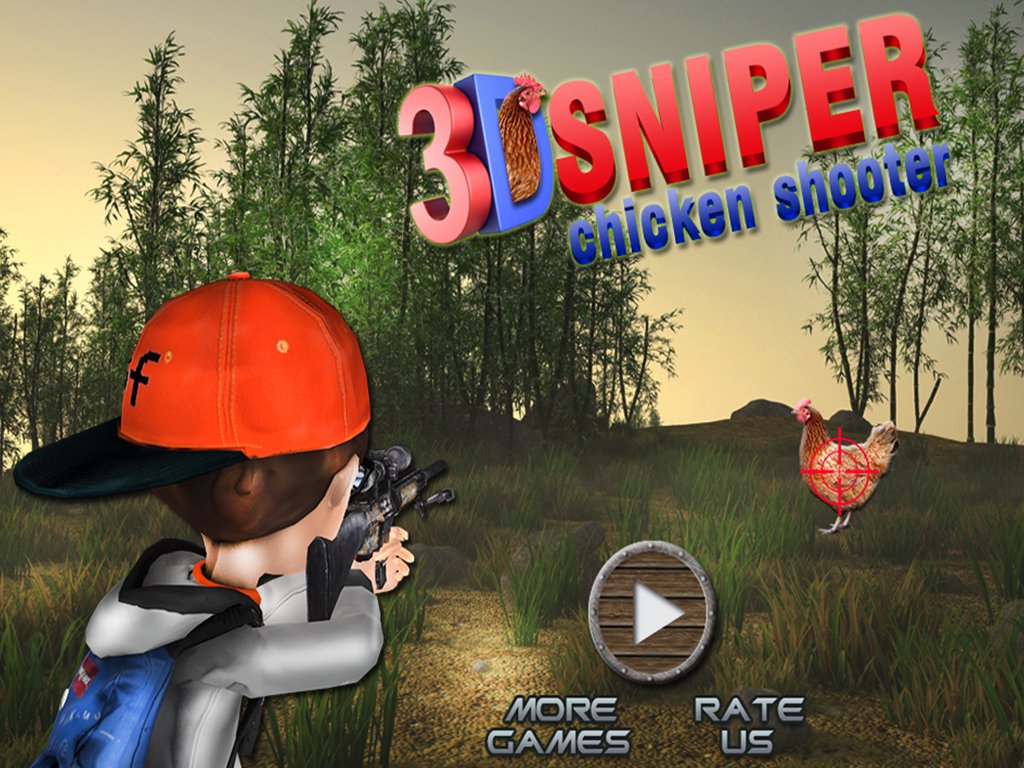 3D keskin Nişancı Tavuk Atıcı MUAYENE screenshot 1