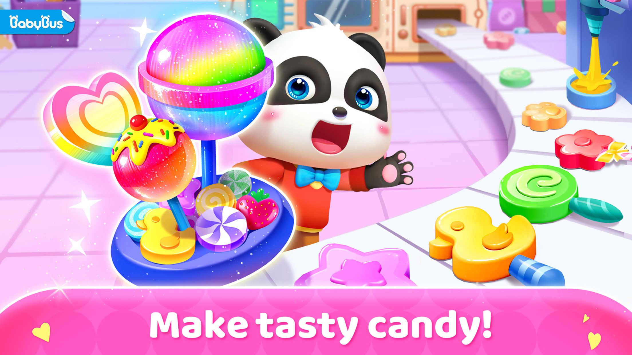 Küçük Panda Candy Shop kuru temizleme screenshot 1
