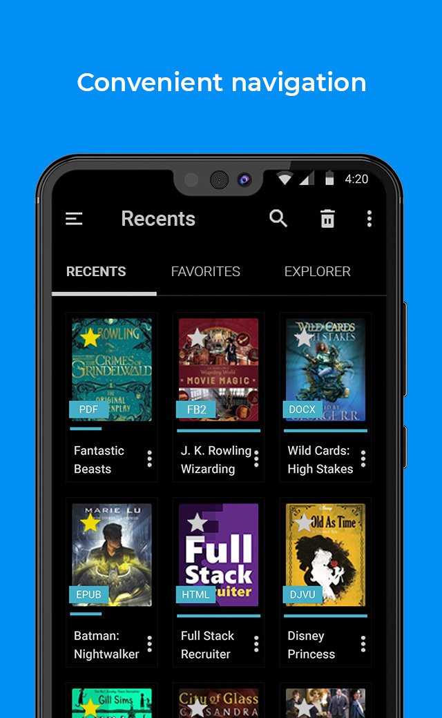 FReader: tüm formatları okuyucu MUAYENE screenshot 1
