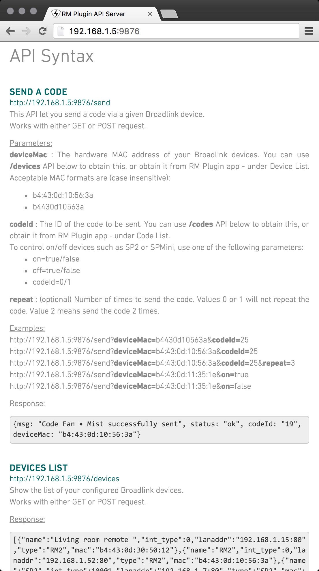 Broadlink RM Plugin Lite APK screenshot 1