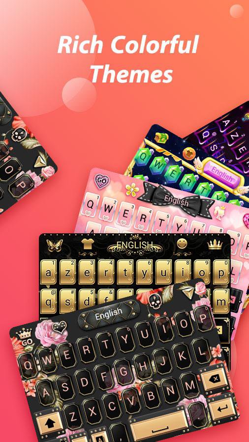 GO Keyboard Pro - Emoji, GIFs APK screenshot 1