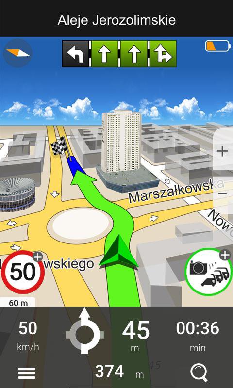 Navigation MapaMap Poland APK screenshot 1