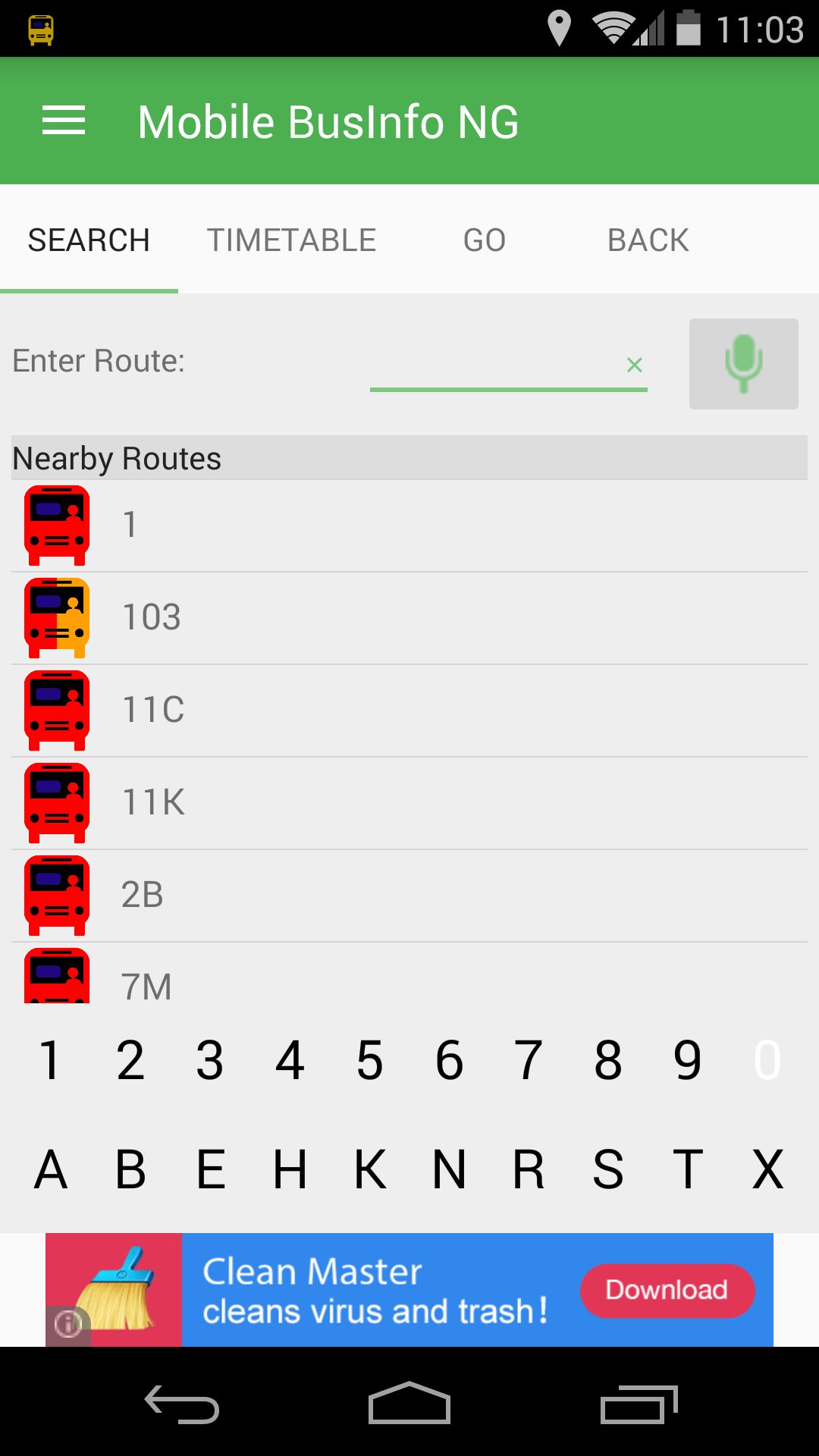 Hong Kong BusInfo NG APK screenshot 1