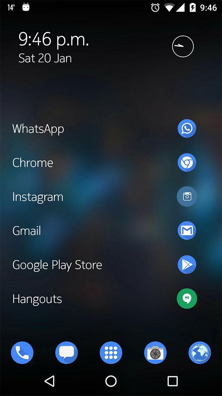 Launcher for Nokia 6 APK screenshot 1