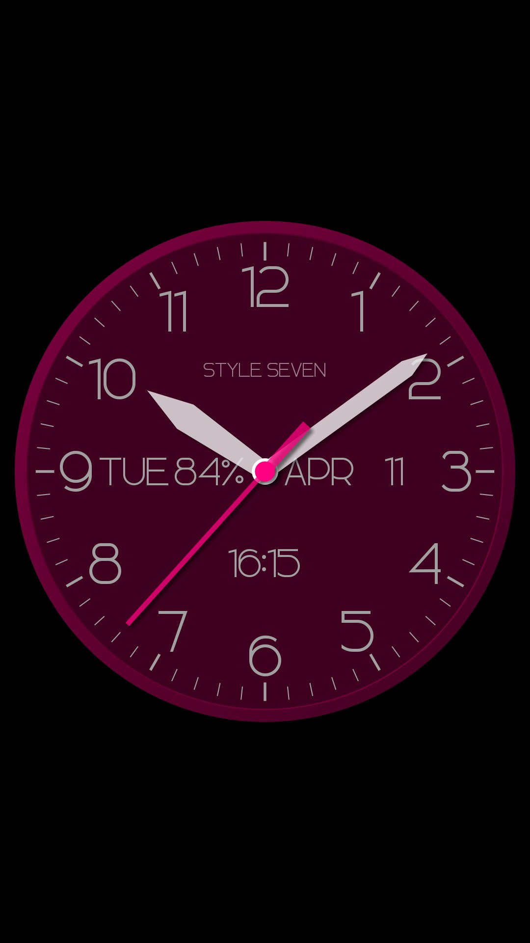 Modern Clock for Android-7 APK screenshot 1