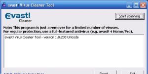 Avast Virus Cleaner 1.0.211