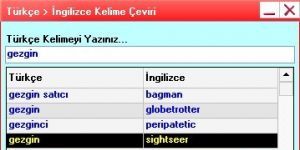 FENESOFT İngilizce Konuşan Sözlük 2.1