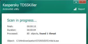 Kaspersky TDSSKiller 3.1.0.12