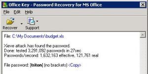 Office Password Recovery Key 13.7