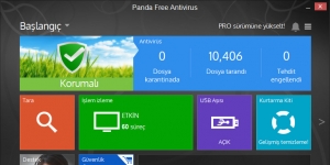 Panda Free Antivirus 16.1.3 Ücretsiz Türkçe 64 MB