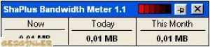 ShaPlus Bandwidth Meter 1.4