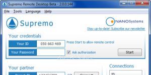 Supremo Remote Desktop 3.1.1.529 Ücretsiz İngilizce 4.3 MB