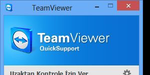 TeamViewer QuickSupport... Ücretsiz Türkçe 7.2 MB