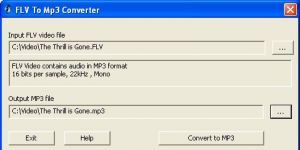 VideoSlurp FLV to MP3 Converter 1.0