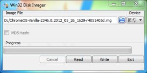 Win32 Disk Imager 0.9.5