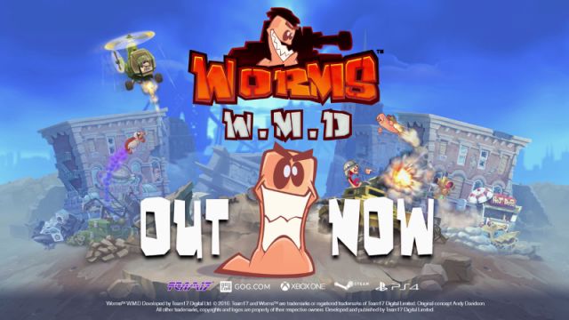 Müjde! Efsanevi Worms Serisinin Yeni Oyunu Worms W.M.D Çıktı!