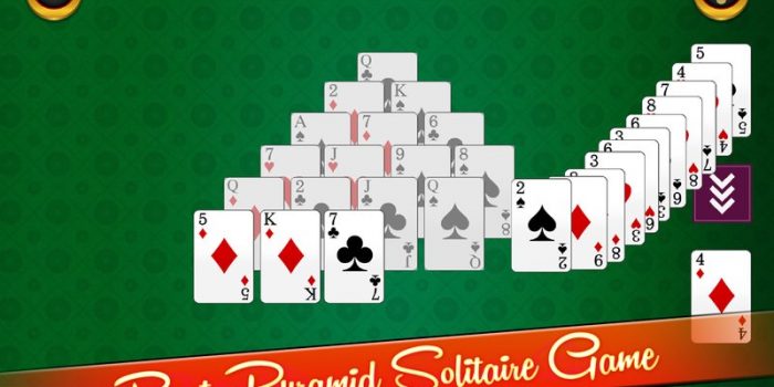 Piramit Solitaire Oyunları: Ücretsiz MUAYENE