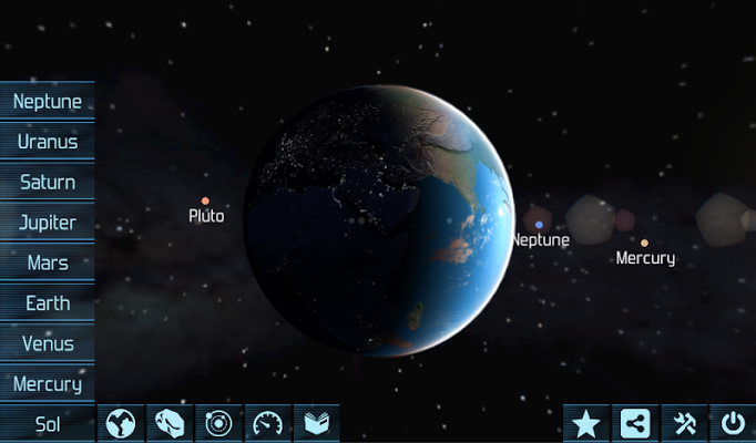 Solar System Explorer HD Pro - screenshot