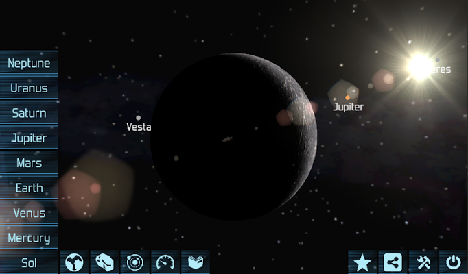 Solar System Explorer HD Pro - screenshot