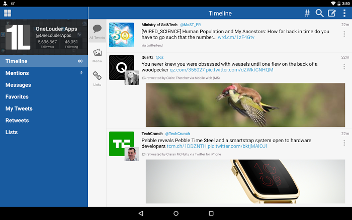  TweetCaster Pro for Twitter- screenshot 