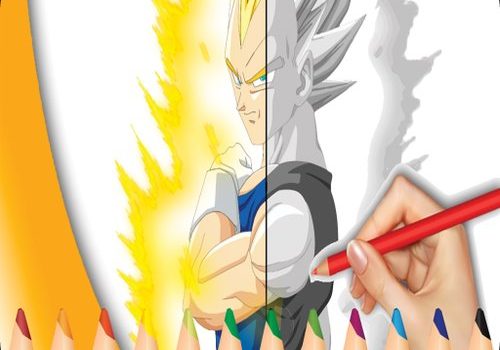 Vegeta Super Saiyan Boyama kuru temizleme